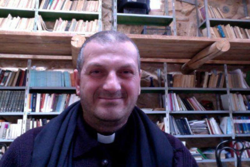 Fr Jacques Mourad from Mar Ellian Monastery in Syria. He has bee