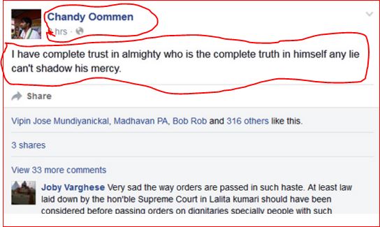 chandy umman -fb