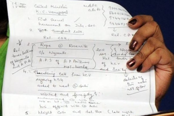 letter sarith kc venugopal