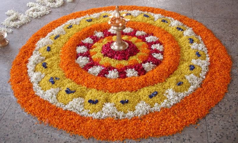 Simple-Pookalam-Onam